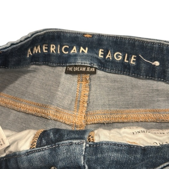 American Eagle Women’s dream jean curvy super hi-rise jegging Size 0 - Picture 2 of 4